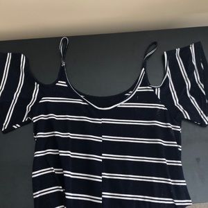 Shoulder showing shirt